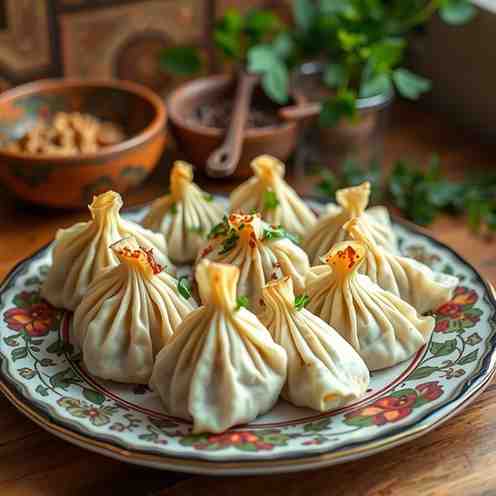 Mantu - Homemade Afghan Dumplings with Perfect Wrappers